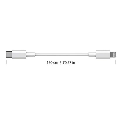 6Ft USB C Charging Data Cable, Flash Charging Cable, 15W Fast Charging PD 2.0 Data Cable Compatible with Iphone 14 13 12 11 Pro / Pro Max XS XR, Smartphone Charging Accessories